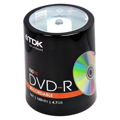 Tdk 4 7gb 16x Dvd R 100 Pack Spindle Discontinued By Manufacturer Walmart Com Tdk 4 7gb 16x Dvd R 100 Pack Spindle Discontinued By Manufacturer Walmart Com