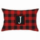thumbnail image 1 of Funda de almohada navideña con diseño de muñeco sin rostro, gnomo enano, duende, enrejado, árbol de Navidad, copo de nieve, lino estampado, funda de almohada para sofá, funda de almohada de piel de me, 1 of 1