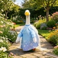 thumbnail image 4 of 23 Inch Goose Decorative Outfit, Breathable Fabric Statue Clothing, Garden Ornament Accessory, Universal Courtyard Wear for Porch Sculpture, Yard Art and Holiday Layout, 4 of 7