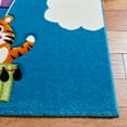 thumbnail image 3 of SAFAVIEH Carousel Kids Fun in Hot Air Balloon Area Rug, Blue/Green, 3' x 3' Square, 3 of 10