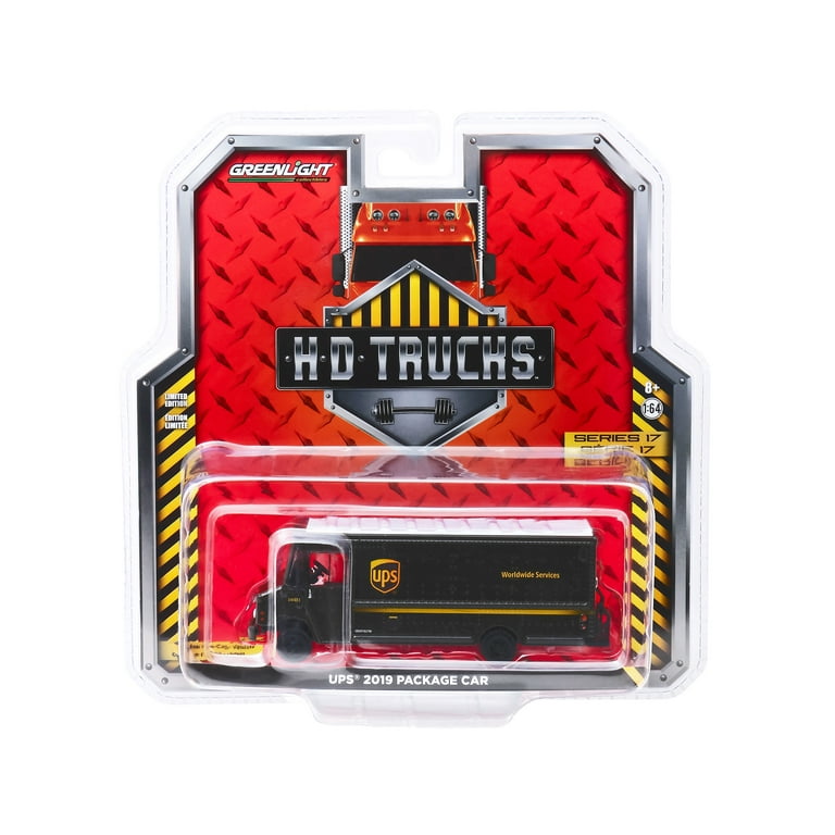 レア！チェイス！グリーンライト　UPS　2019　パッケージカー　1/64　新品 チェイスグリーンライト UPS 2019 パッケージカー 1/64 レア