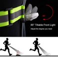 thumbnail image 5 of Longu 360 Led Gilet Réfléchissant Lumière de Sécurité USB Rechargeable Révolutionnaire Illuminé Course Cyclisme Fibre Optique Led Multicolore Femmes Hommes, Enfants Taille Ajustable Équipement Léger pour Jogging Vélo, 5 of 5