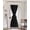 Black, variant on Navy Blue Blackout Door Curtains for French, Glass,Front, Back, Patio Door, Geometric Leaf Diamond Plaid Abstract Check Thermal Insulated Rod Pocket Window Curtain Drapes With Tiebacks 25"x72"