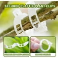 200Pcs Secured Plastic Plant Clips, New Combinable Plant Support Clips ...