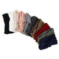 thumbnail image 5 of Unique Bargains 1 Pc Women's Warm Headband Cross Cable Knitted Headband Pink, 5 of 6