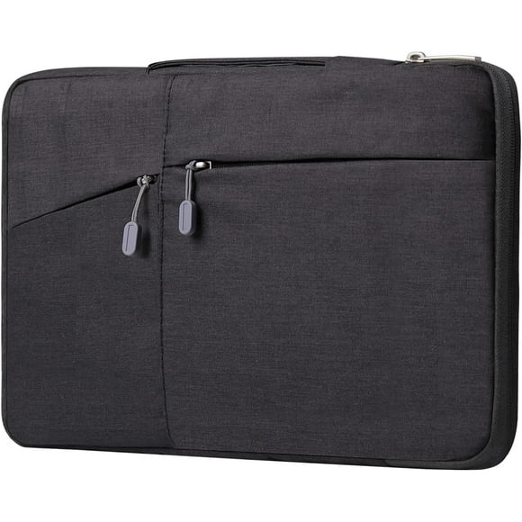 czcpp-Megoo 13inch Laptop Sleeve Case with Handle for Microsoft Surface Laptop 5/4/3 13.5", Surface Laptop Studio 2 14.4", Surface Book 3/2 13.5", Carry Case for 13~14" Tablet Chromebook Computer(Bla