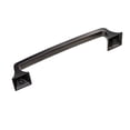 thumbnail image 2 of Utopia Alley 5pcs Brax Pull Handle - Decorative Cabinet Drop Pull Handles- Vintage Cabinet Hardware with Hand Finished Oil Rubbed Bronze - Metal Drawer Pull Handle, 5.0" Center to Center, 2 of 9