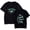 Black, variant on YUEMAO The Summer I Turned Pretty SeizoenFashion short sleeved T-shirt unisex street wear printed casual TV drama