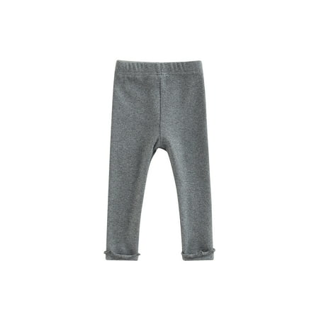 

Toddler Baby Girls Leggings Elastic Waist Slim Fit Pants Kids Long Trousers