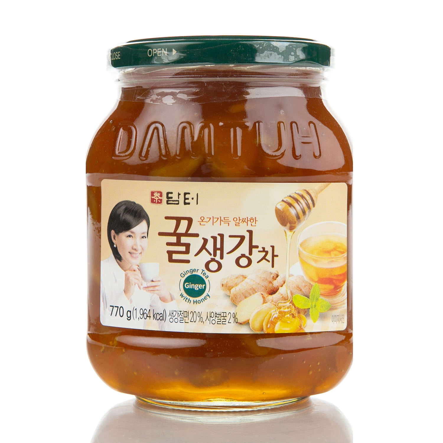 Damtuh Korean Honey Ginger Tea, Ginger with Honey, Ginger Marmalade
