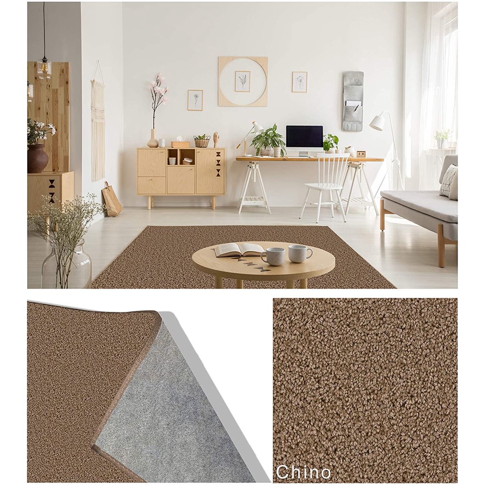 10' x 12' Soft and Cozy Area Rugs with Latex Free Soft Felt Backing