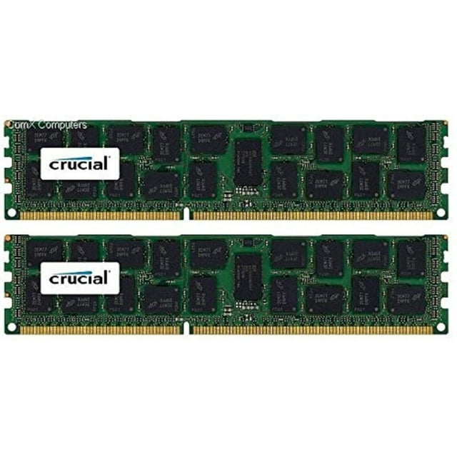 Kit de memoria de servidor Crucial de 32 GB (16 GBx2) DDR3/DDR3L-1600 MT/s
