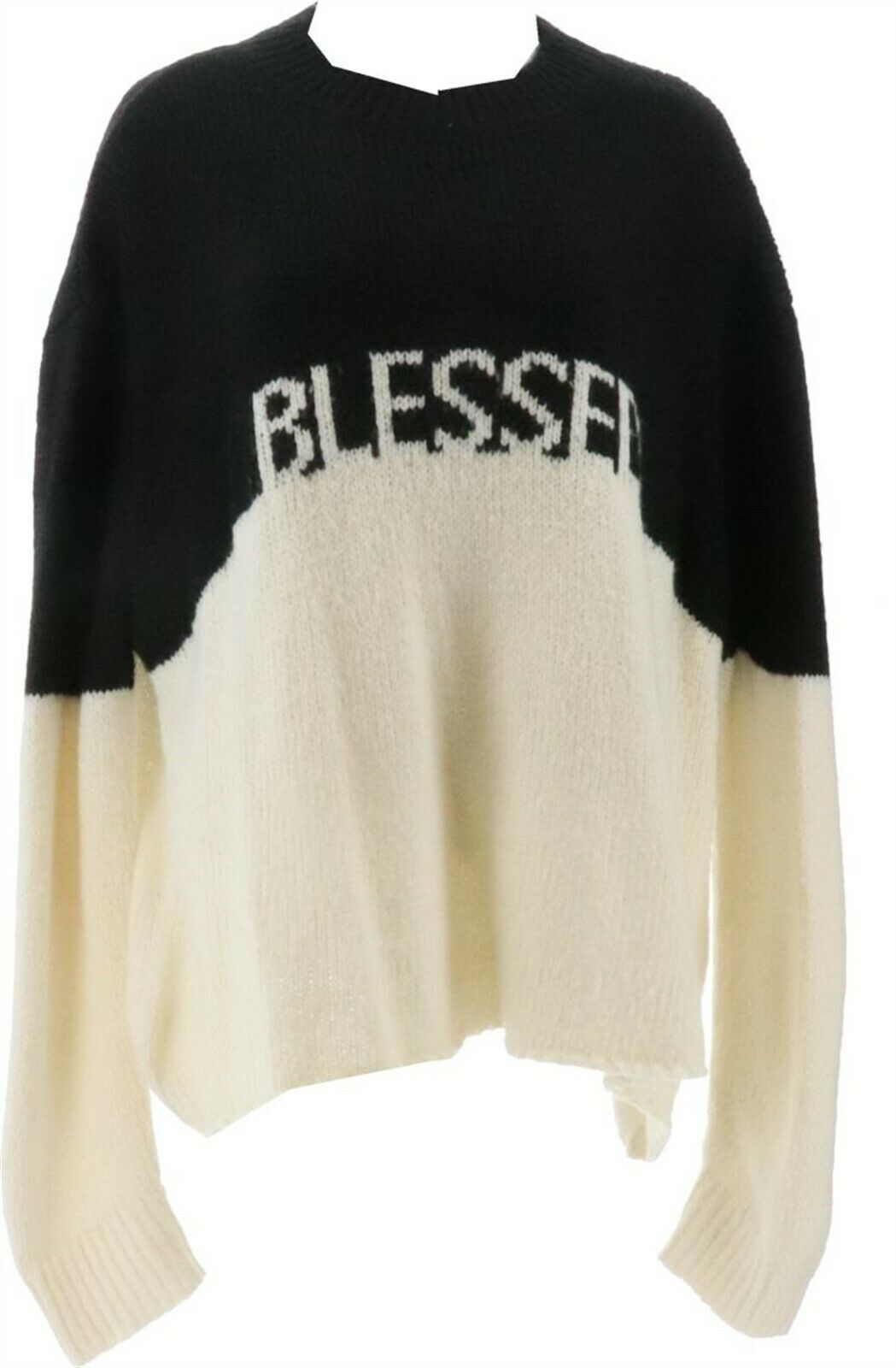 Peace Love World Intarsia Sweater NEW 
