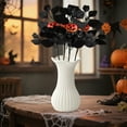 thumbnail image 3 of shyuyusa Halloween Black Maple Leaf Branches - Artificial Dead Flower Cuttings For Gothic Home Festival Decor, 3 of 6
