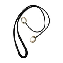 Supvox Black Silicone Earphone Antilost Straps for Wireless Headphones Comfortable and Lightweight 70 cm