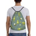 thumbnail image 2 of Bingfone Cute Yoga Frogs Drawstrings Backpacks Bags For Men Women Gym Drawstrings Bag, 2 of 9