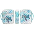 thumbnail image 5 of Garronmavis Blue Sea Turtle Bible Covers for Women with Handle Quilted Bible Cover Multifunctional Bag Bible Study Supplies Book Protector Gift for Christian, 5 of 7