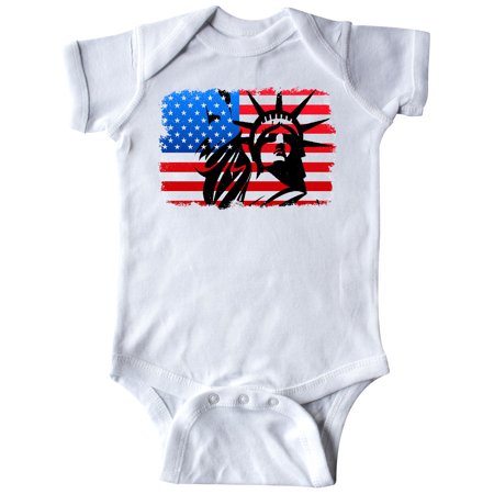

Inktastic Liberty Flag Gift Baby Boy or Baby Girl Bodysuit