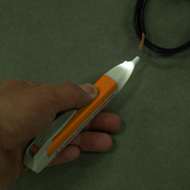 Pluma de prueba eléctrica VD02 sin contacto 90V-1000V AC Detector de voltaje probador Likrtyny Piezas de repuesto para herramientas