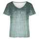 thumbnail image 4 of ICHUANYI Clearance Women's Fashion Printed T-shirt Short Sleeves Blouse Round Neck Casual Tops(Green, M) ICHUANYI WER2023080705443, 4 of 4