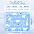 thumbnail image 3 of Pet Cooling Mat,2025 New Dog Cooling Mat for Dogs and Cats, Cool Comfort Water Sensor Mats, Washable and Portable Cool Pad Suitable for All of Pet (C, M-40 * 50cm), 3 of 7