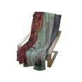 thumbnail image 4 of Autumn Soft Flannel Fleece Blanket, Fall Ivy on Old House Walls Left Countryside Mansion Vintage Architecture Design, Cozy Plush for Indoor and Outdoor Use, 70" x 90", Red Mint Green, by Ambesonne, 4 of 6