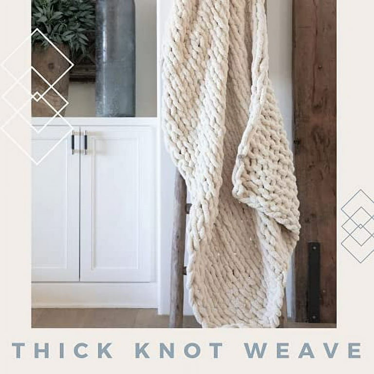 Hearth and crate chunky knit blanket new arrivals