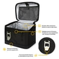 thumbnail image 3 of RTIC 8-Can, 5 Qt, Collapsible Soft Cooler with Bottle Opener, Black, 3 of 8
