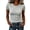 Dark Gray, variant on Going Out Going Out Tops for Women Dark Gray Summer Casual Pullover Pull-On Crew Neck T-Shirts Tops for Women Trendy,M