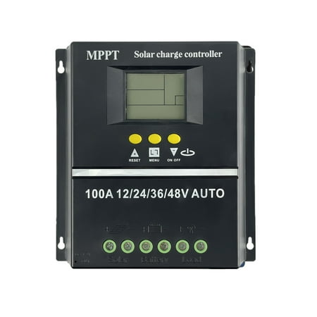 

Solar Controller MPPT Off-Grid System Power Generation System Charging 100 Amp 12V/24V/36V/48V/60V/96V/192V