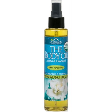 US Organic Group Body Oil, Ylang Ylang, 5 Oz