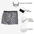 thumbnail image 6 of Balery Daisies Flowers Men's Boxer Briefs, Soft and Breathable Cotton Underwear with nylon Waistband-Small, 6 of 9