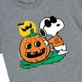 thumbnail image 3 of Peanuts - Joe Cool Pumpkin - Toddler And Youth Short Sleeve Graphic T-Shirt, 3 of 6