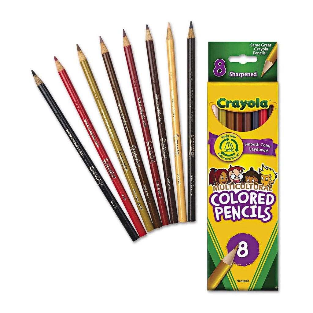 which colors are in crazart 36 colored pencil box