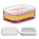 thumbnail image 3 of Cajas de Almacenamiento de Alimentos con Tapa para Fiambres, Tocino, Fiambres, Frutas, Verduras, y Contenedores de Almacenamiento de Frutas, 3 of 5