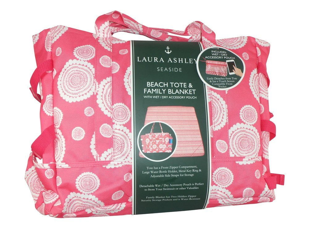 laura ashley beach bag