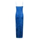 thumbnail image 5 of Puntoco Vestidos Mujer Elegante Vestido De Mujer Vestido De Noche Sexy Escote En V Dividido Lentejuelas Moda Sin Mangas Verano, 5 of 5
