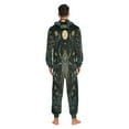 thumbnail image 6 of IAUYY Unisex Adult Onesie Pajamas Ultra-Soft Crystal-Soft Fabric, Halloween Adult Onesie Pajamas Adults,With a Zipper Plus Size Onesie Pajamas, Insect Illustration, 6 of 6