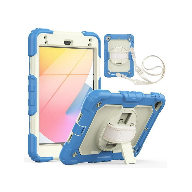 Étui pour iPad Mini 5, Étui pour iPad Mini 4, Support Antichoc Robuste, Étui de Protection Mini avec Protecteur d'Écran, Porte-Crayon, Poignée, Sangle pour iPad Mini 7,9 5e Gén / Mini 4e Génération
