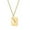 Gold, variant on Mother's Day Gifts, Love Letter Envelope Shape Necklace - 304 Stainless Steel Mirror Polished Pendant, 17.72'' Hypoallergenic Chain for Mother’s Day, Christmas, or Personalized Gifts