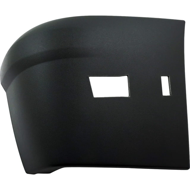 Evan Fischer Bumper End Compatible With 2010-2013 Ford Transit Connect Rear Passenger Side Textured 9T1Z17F774CA FO1105133