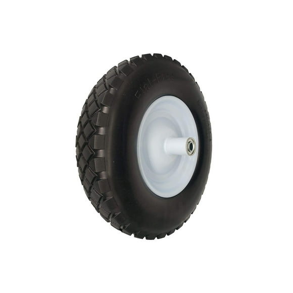 SEPC 4.80/4.00-8 steel rim wheelbarrow wheel with flat free polyurethane foam tyre