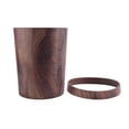 thumbnail image 4 of Retro Creative Wood Grain Trash Can Household Living Room Kitchen Trash Can, 4 of 5