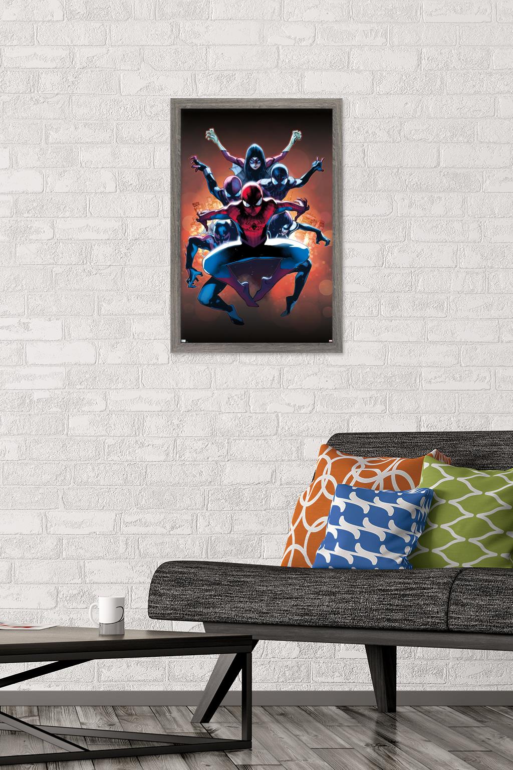 Marvel Comics - Spider-Man - The Amazing Spider-Man #9 Wall Poster, 14.725" x 22.375", Framed