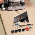 thumbnail image 4 of 1 Set Trimmer Inverted Lift Table 0-57Mm Router Lift With Fixed Base Woodworking Aluminum Alloy Diameter 65Mm Trimmer Lift Table, 4 of 6