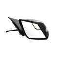 thumbnail image 4 of KarParts360 For Chevy Traverse 2009-2017 Door Mirror Passenger Side | Paint to Match Cover | Black | Power | Power Folding | Heated 1st Design With Turn Signal With Memory With Spot Mirror | GM132138, 4 of 7