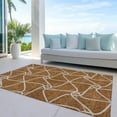 thumbnail image 6 of Addison Rugs Chantille Indoor/Outdoor Transitional Geometric Paprika Washable Rectangle Rug, 10' x 14', 6 of 6
