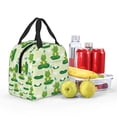 thumbnail image 5 of Honeii Cute Frog1 Print Lunch Bag Women, Lunch Box Lunch Bag for Women Adult Men, Small Leakproof Cute Lunch Tote Large Capacity Reusable, 5 of 8
