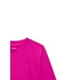 thumbnail image 2 of Wonder Nation Little & Big Girls Side Tie Rash Guard Swim Top with UPF50+, Sizes 4-18 & Plus, 2 of 3