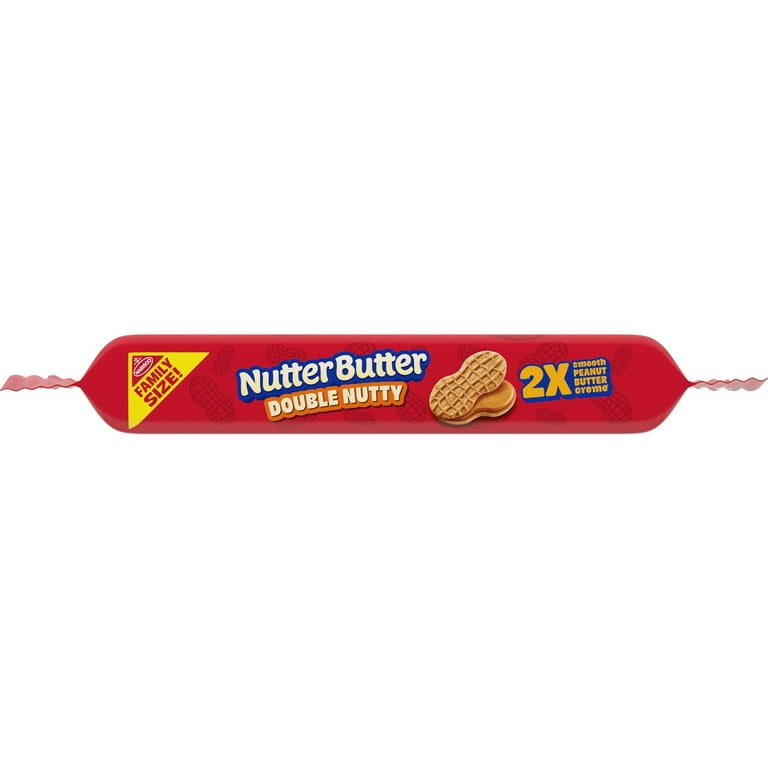 Nutter Butter Creamy Peanut Butter Sandwich Cookies in Pack
